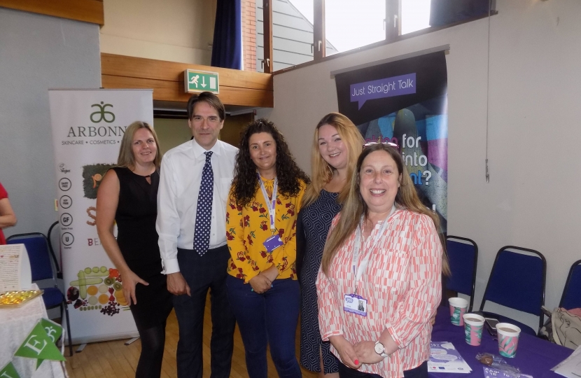 James Morris MP welcomed hundreds of people to his 2019 fair