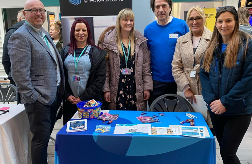 James at the 2024 Careers Expo