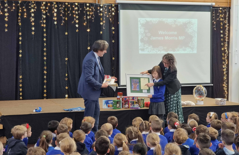 James at Manor Way Primary School