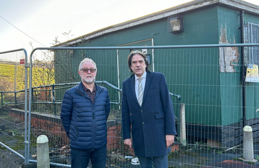 James and David Chaffey at Leasowes Park