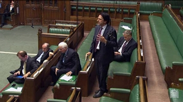 speaking in parliament