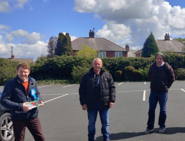 James with Andy Street and Cllr Stuart Henley