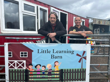 James at the Little Learning Barn