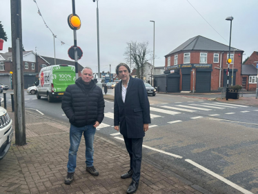 James and Stuart at Shell Corner